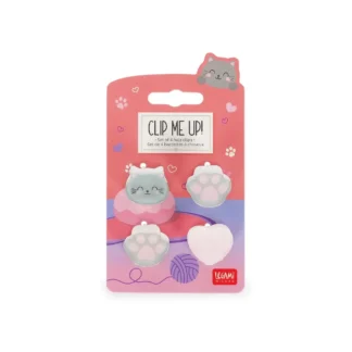 Set de 4 Mini Pinzas Para Pelo Kitty
