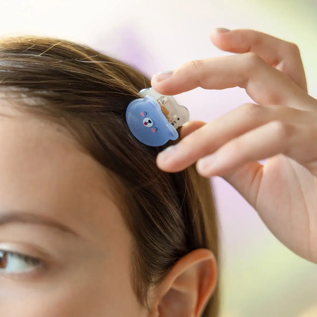 Set de 4 Mini Pinzas Para Pelo Teddy