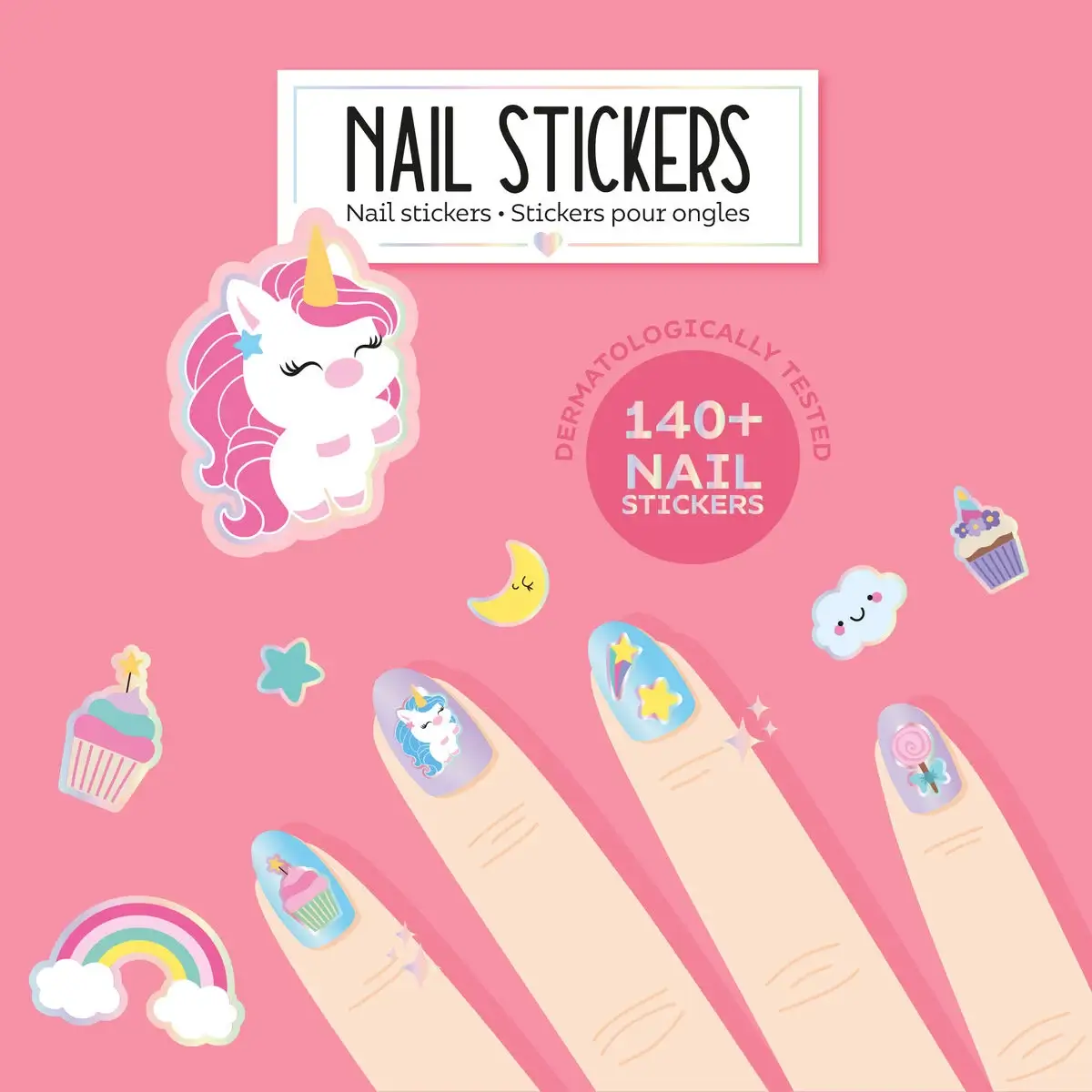 Pegatinas Para Uñas Unicorn