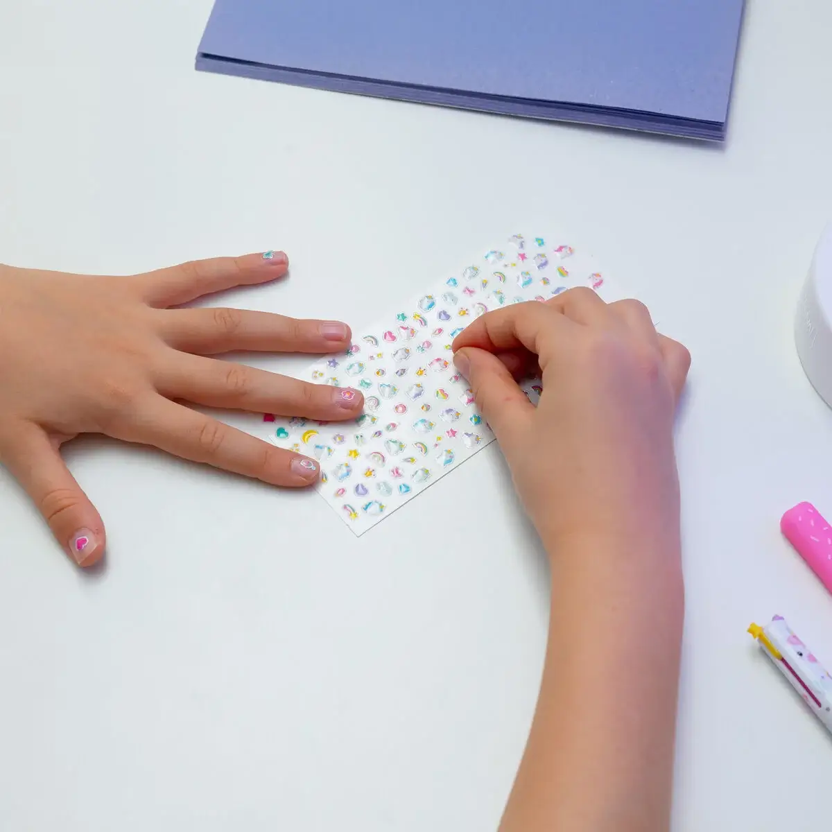 Pegatinas Para Uñas Unicorn