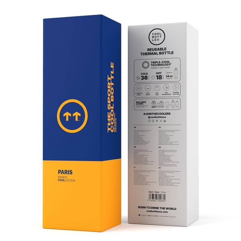 Botella Deportiva Sport Paris 750ml