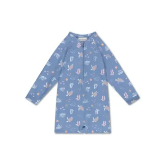 Bañador UV con Mangas Coral Bliss