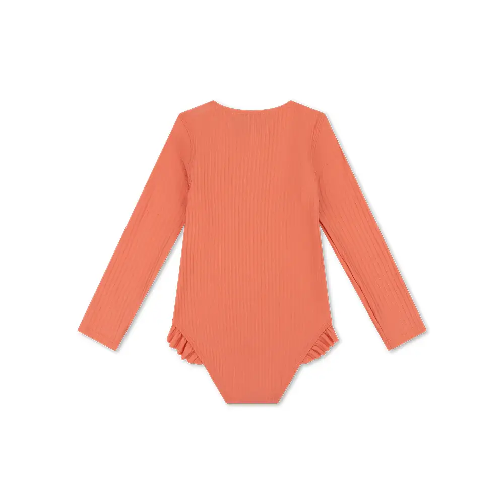 Bañador UV con Mangas Pink Bay