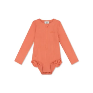 Bañador UV con Mangas Pink Bay