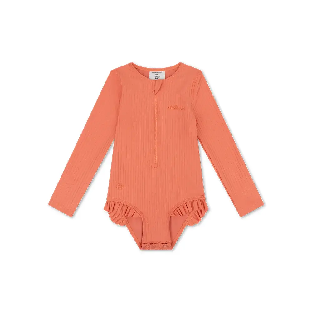 Bañador UV con Mangas Pink Bay