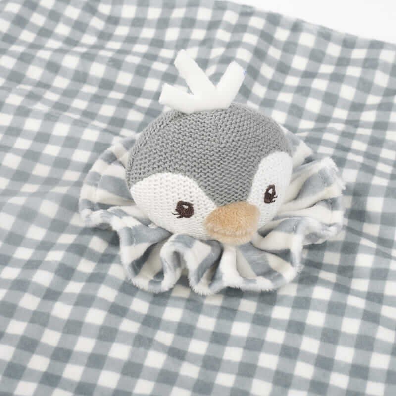 Doudou Pingüino Praliné Matcha