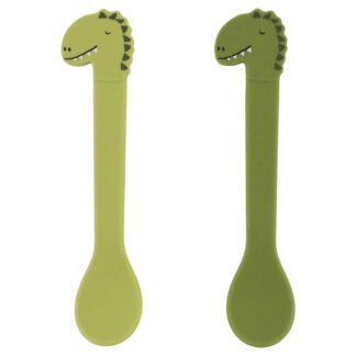 Cuchara Silicona Pack 2 Mr Dino
