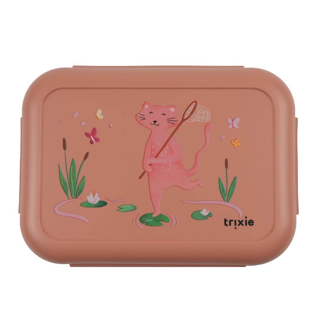Fiambrera con clips Aventurera Mrs Cat
