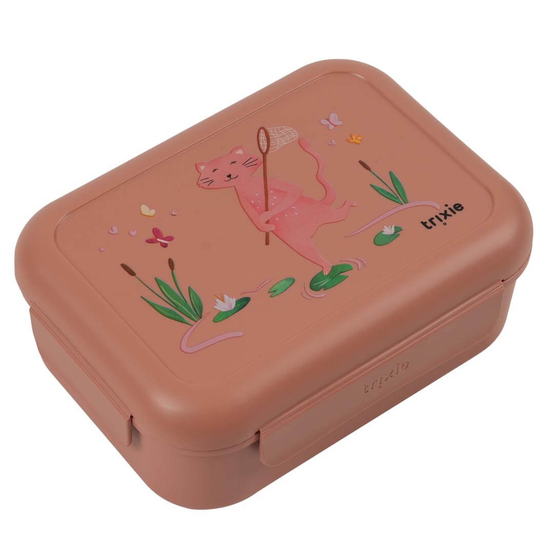 Fiambrera con clips Aventurera Mrs Cat