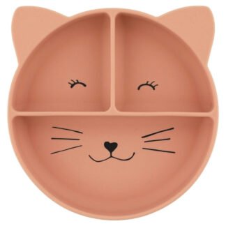 Plato Comp Silicona y Ventosa Mrs Cat