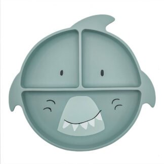 Plato Comp Silicona y Ventosa Mr Shark