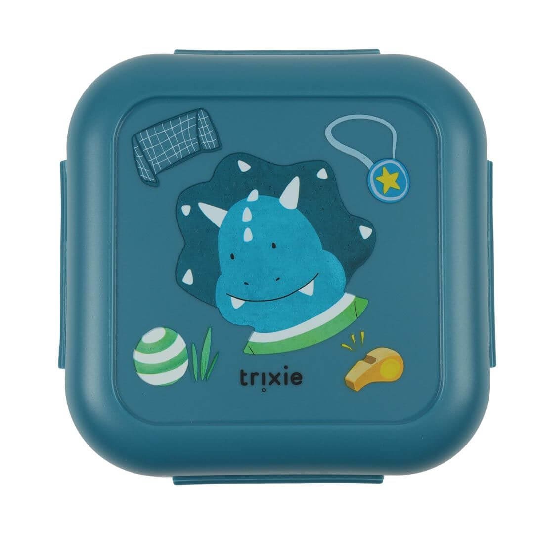 Fiambrera Snack con clips Futbolista Mr Triceratops