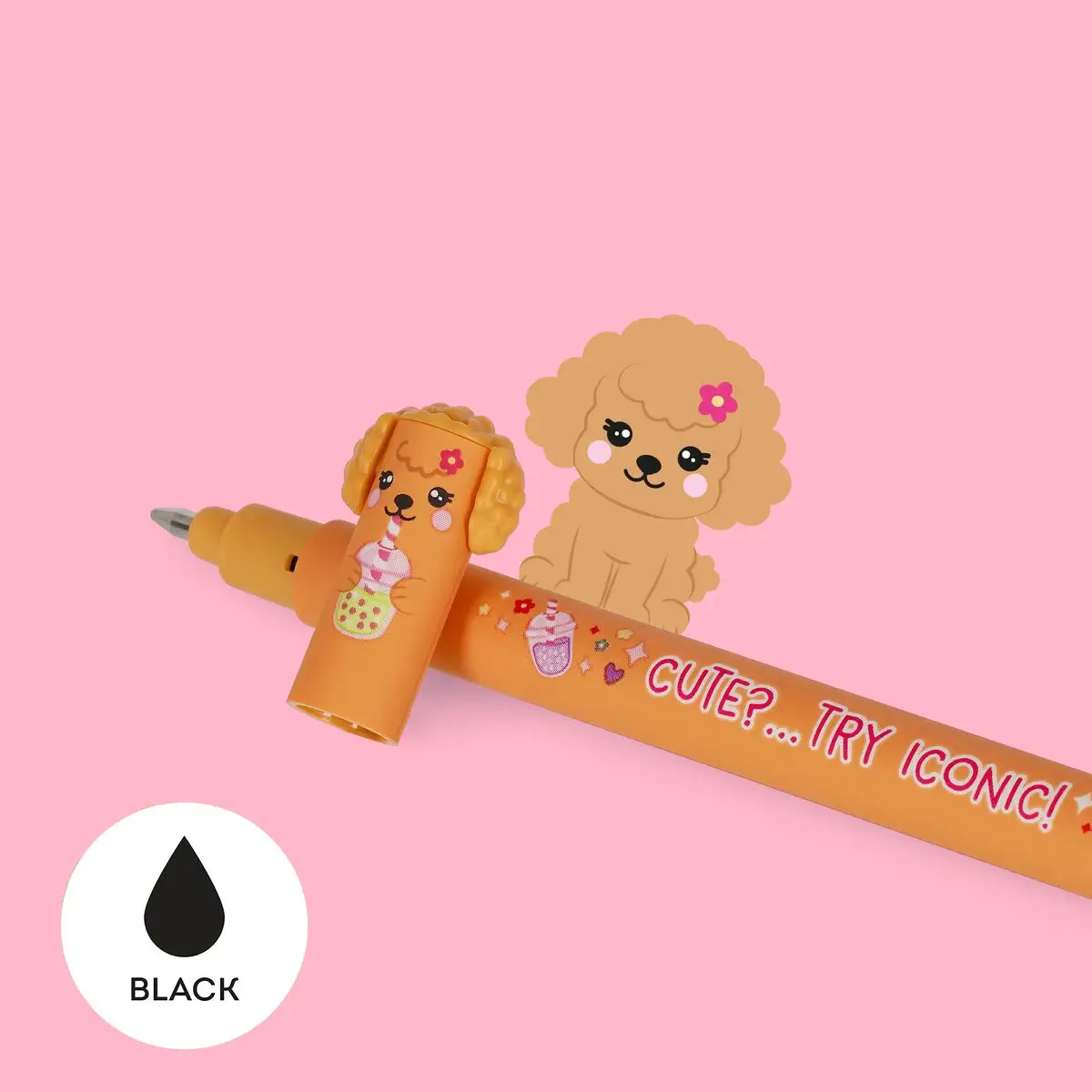 Set de 3 Bolígrafos de Gel Borrables Fur-ever Friends