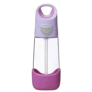Botella tritán con pajita 450ml Sugar Plum