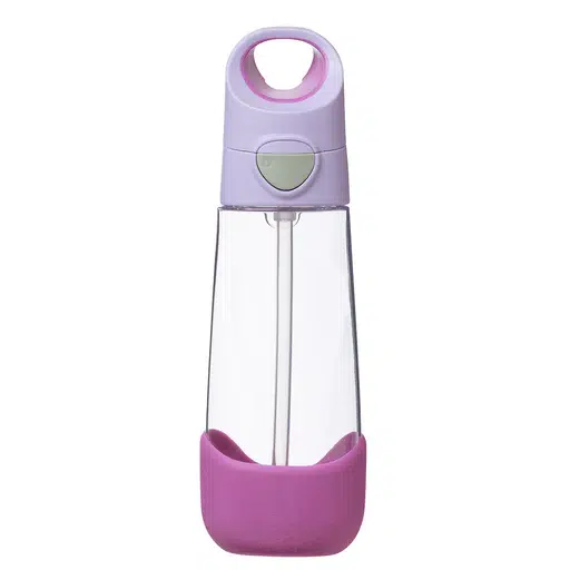 Botella tritán pajita 600ml Sugar Plum