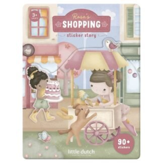 Libro de Pegatinas de Compras con Rosa