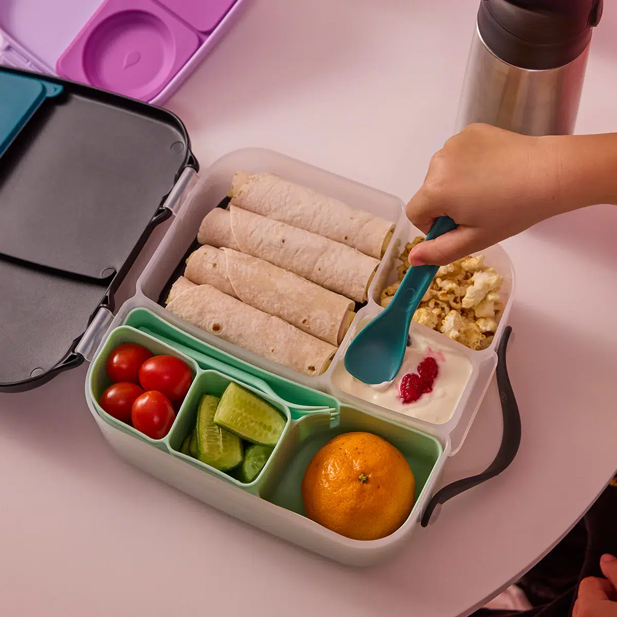 Fiambrera almuerzo con gel refrigerante Night Vision