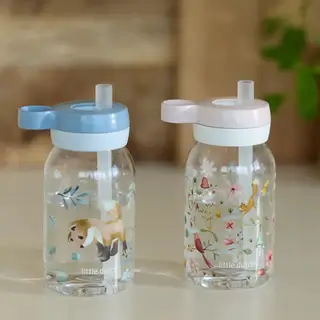 Botella con Pajita 450 ml Fairy Wonder