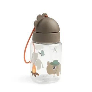 Botella con Pajita 280 ml Tiny Trails Arena