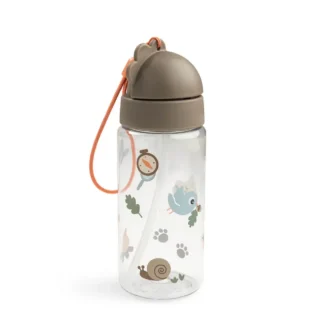 Botella con Pajita 350 ml Tiny Trails Arena