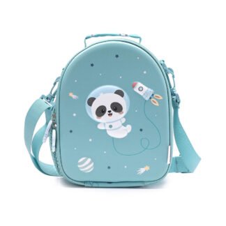 Bolsa Merienda Térmica 3D Pandas in Space