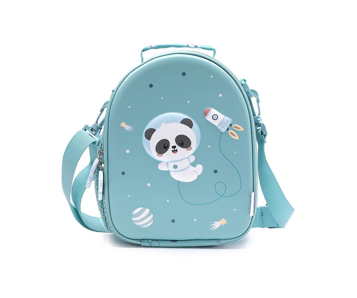 Bolsa Merienda Térmica 3D Pandas in Space
