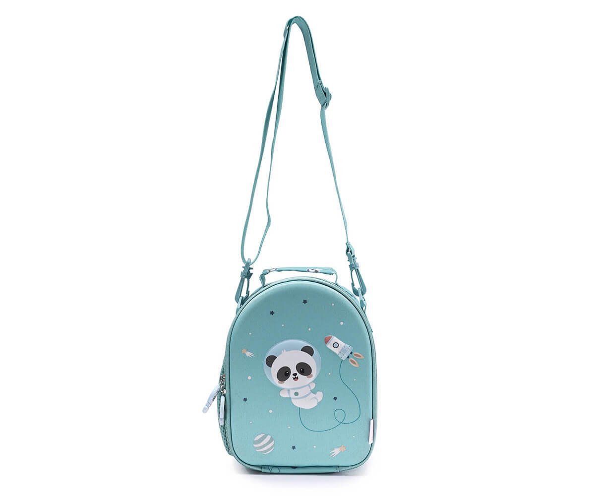Bolsa Merienda Térmica 3D Pandas in Space
