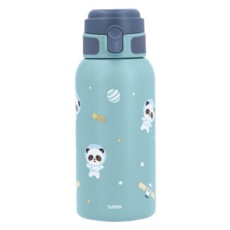 Botella Térmica Acero Inoxidable 500 ml Pandas in Space