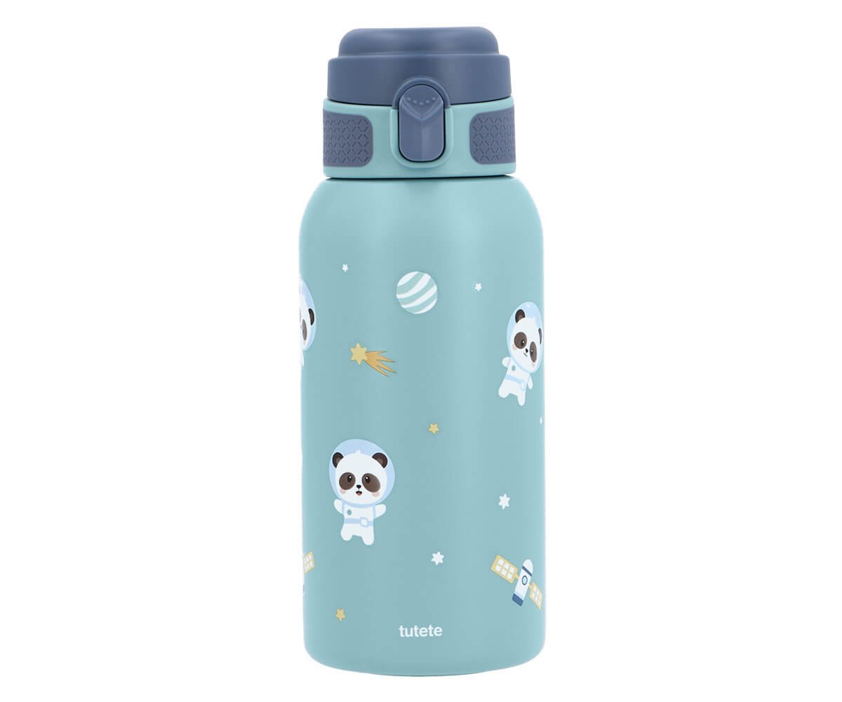 Botella Térmica Acero Inoxidable 500 ml Pandas in Space