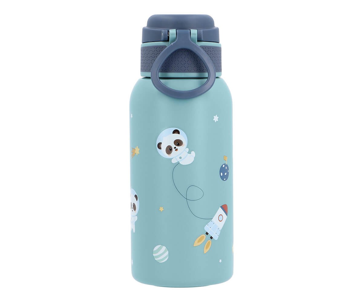 Botella Térmica Acero Inoxidable 500 ml Pandas in Space
