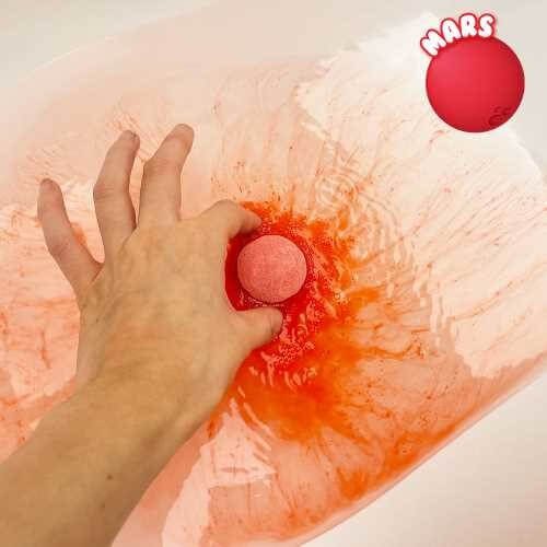 Pack 9 Bombas de Baño Sistema Solar
