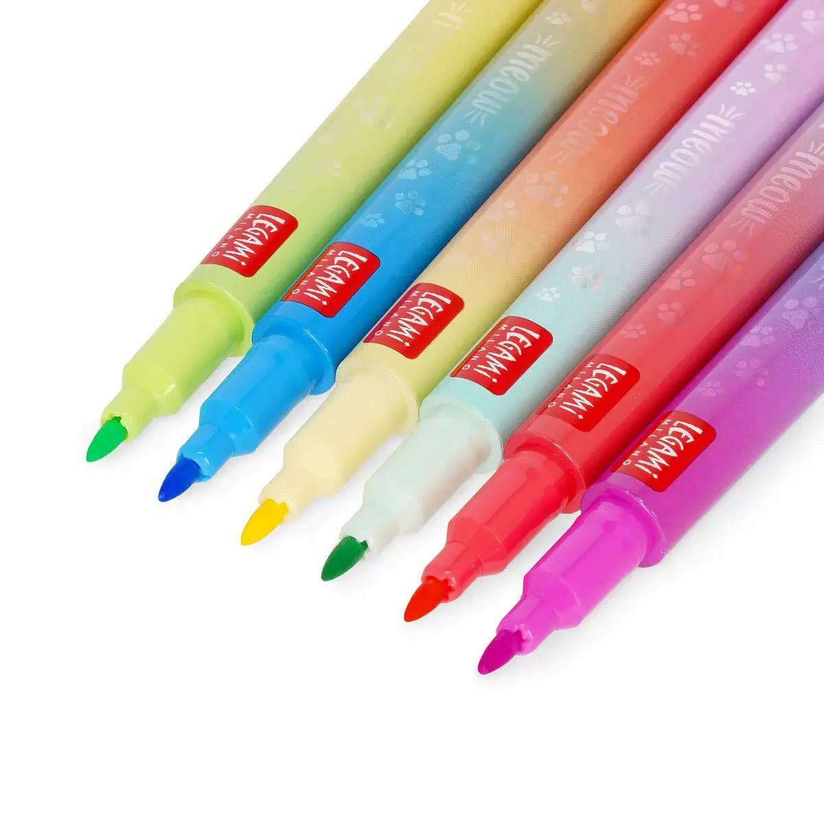 Set de 6 Rotuladores de Doble Punta con Colores Superponibles Meow