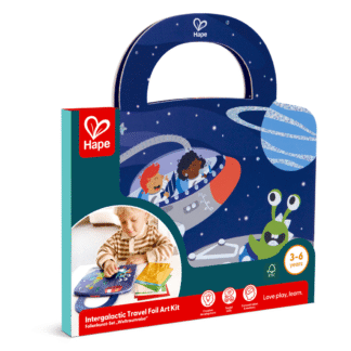 Kit de Arte con Láminas Metalizadas de Viaje Intergalactic