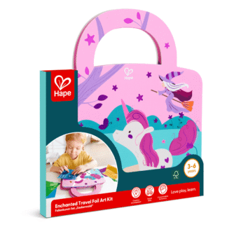 Kit de Arte con Láminas Metalizadas de Viaje Enchanted