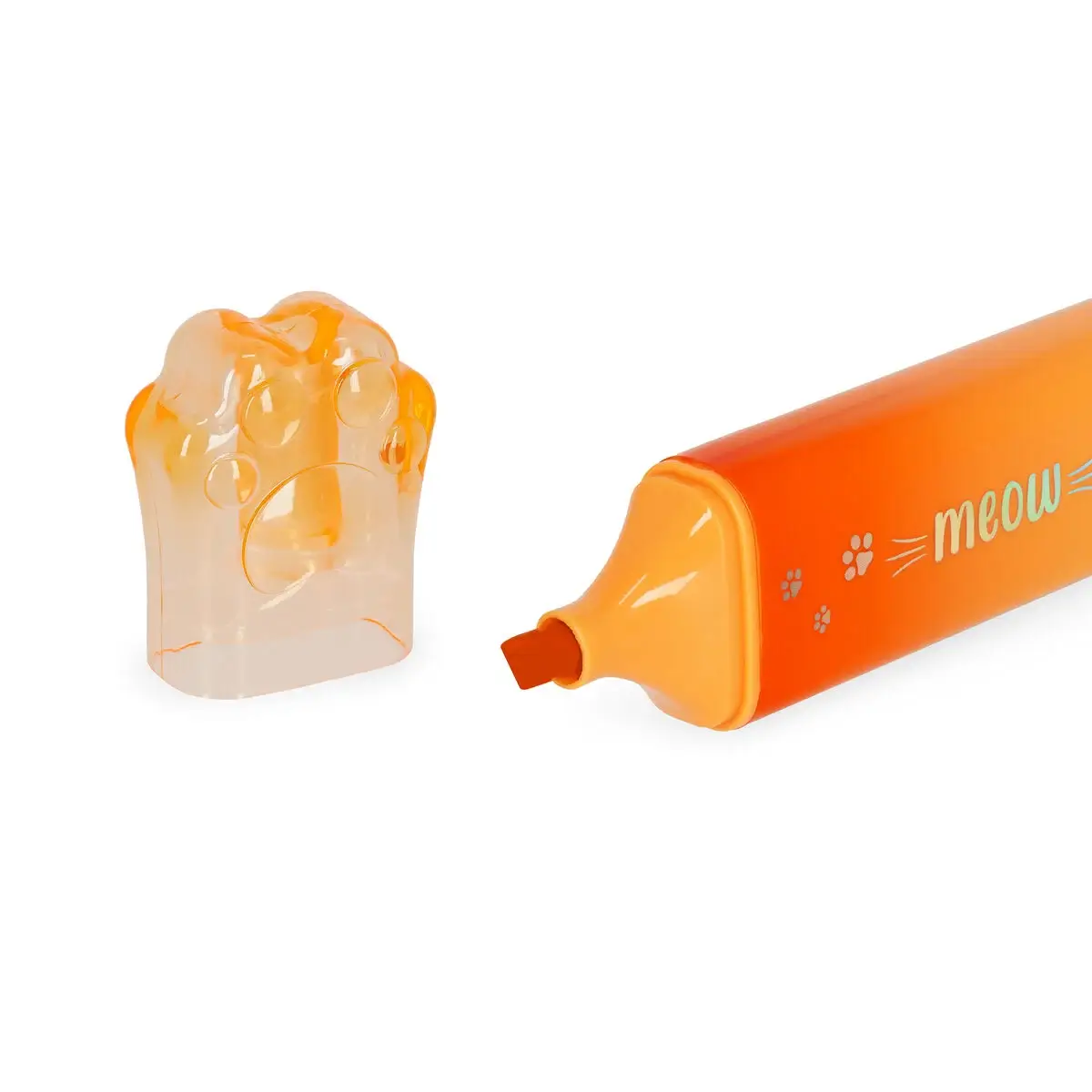 Subrayador Meow Orange