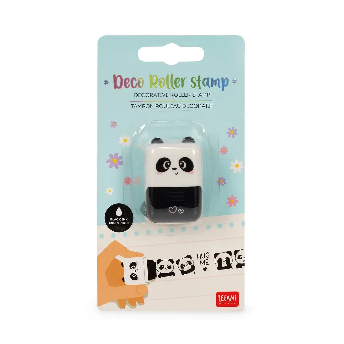 Sello Decorativo de Rodillo Panda