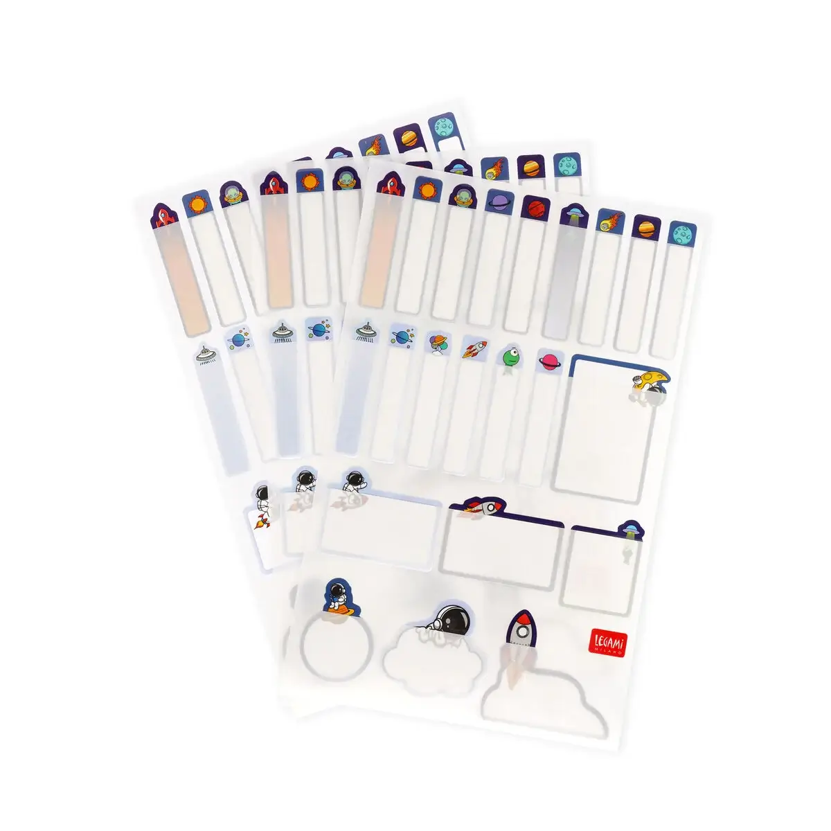 Etiquetas Adhesivas con Película Protectora Space