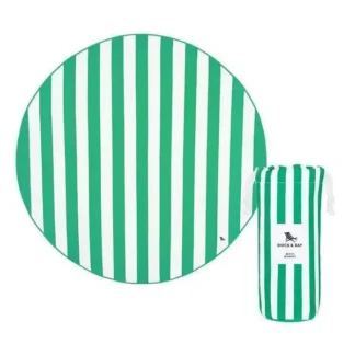 Toalla Cabana Redonda Verde Dock & Bay