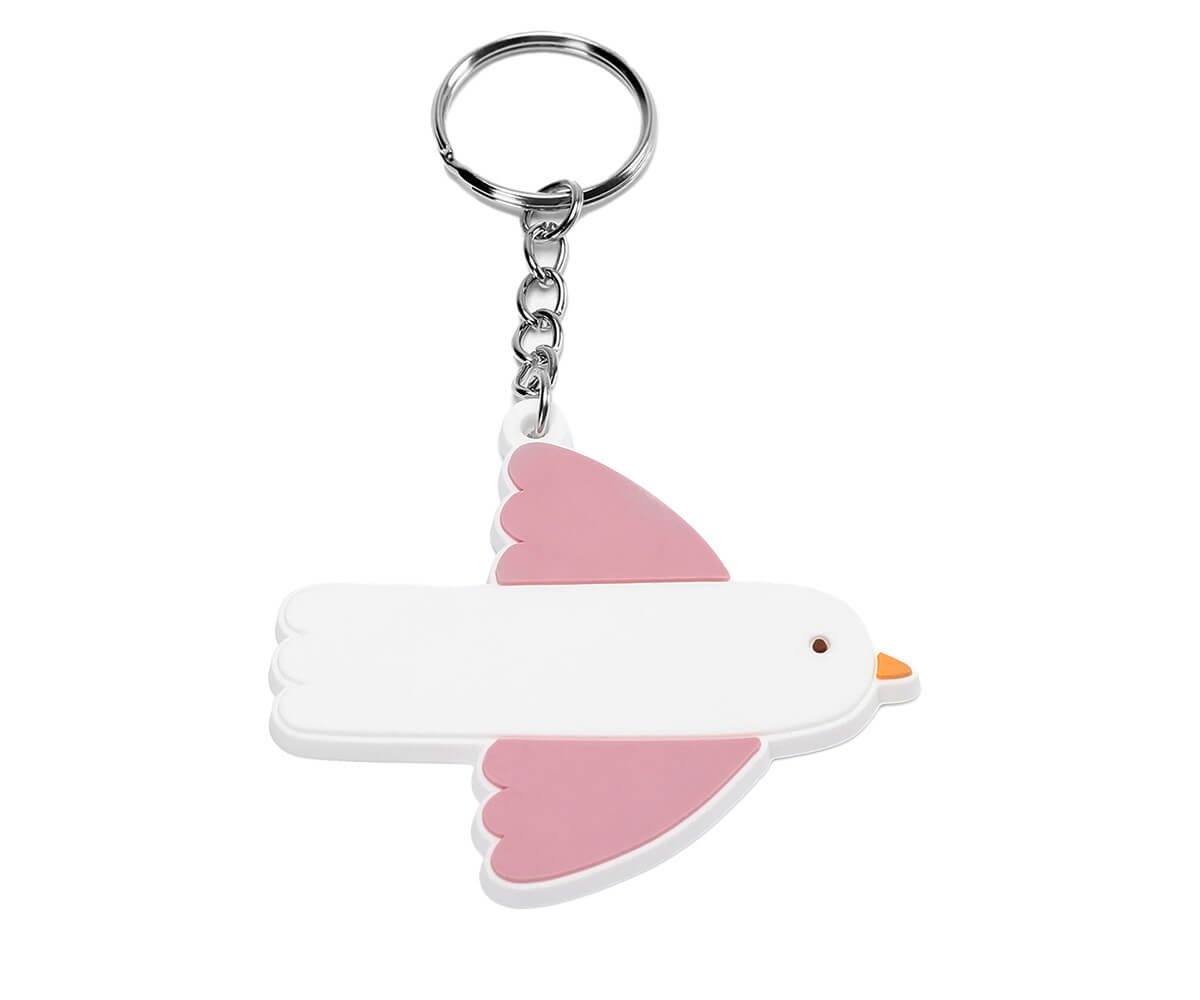 Mochila Mediana Blossom Birds y Llavero