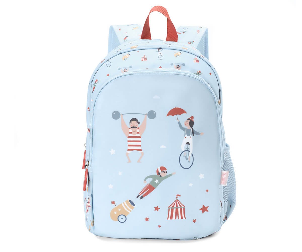 Mochila Mediana Circus Show y Llavero