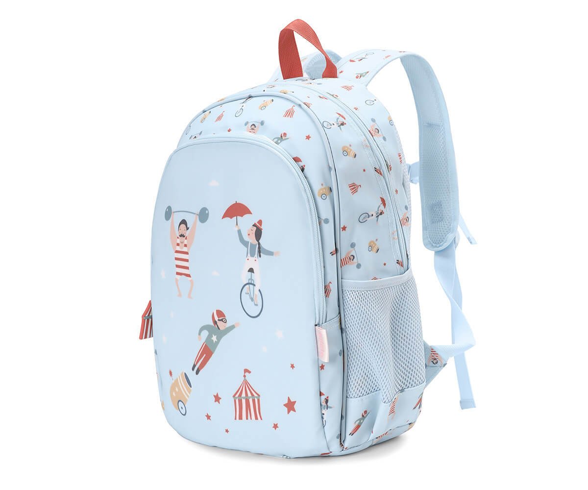 Mochila Mediana Circus Show y Llavero