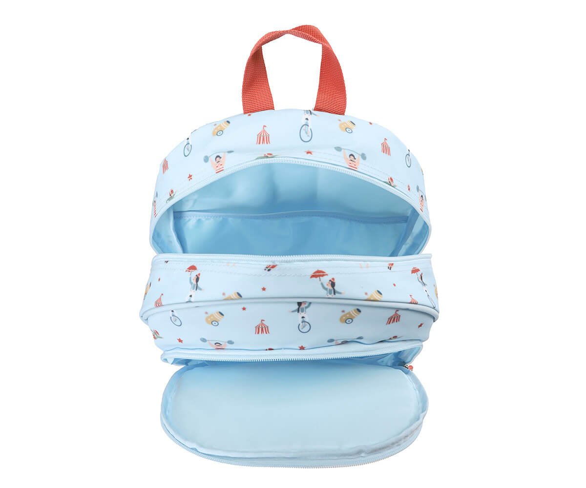 Mochila Mediana Circus Show y Llavero