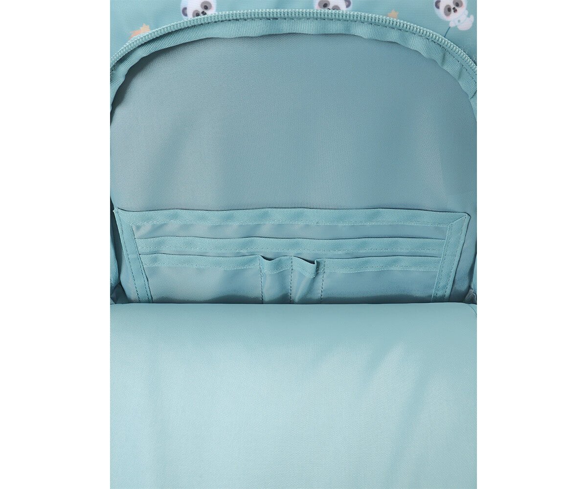 Mochila Mediana Pandas in Space y Llavero