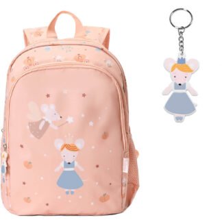 Mochila Mediana Mouse y Llavero