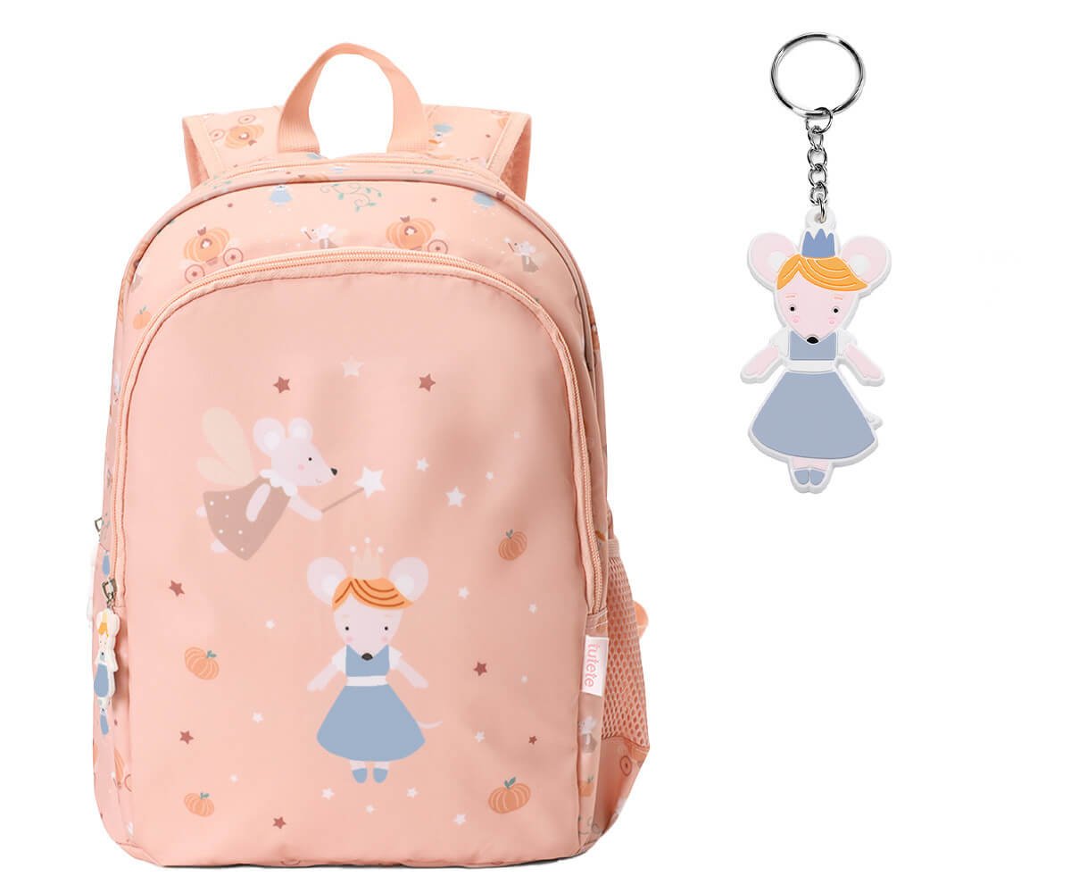 Mochila Mediana Mouse y Llavero