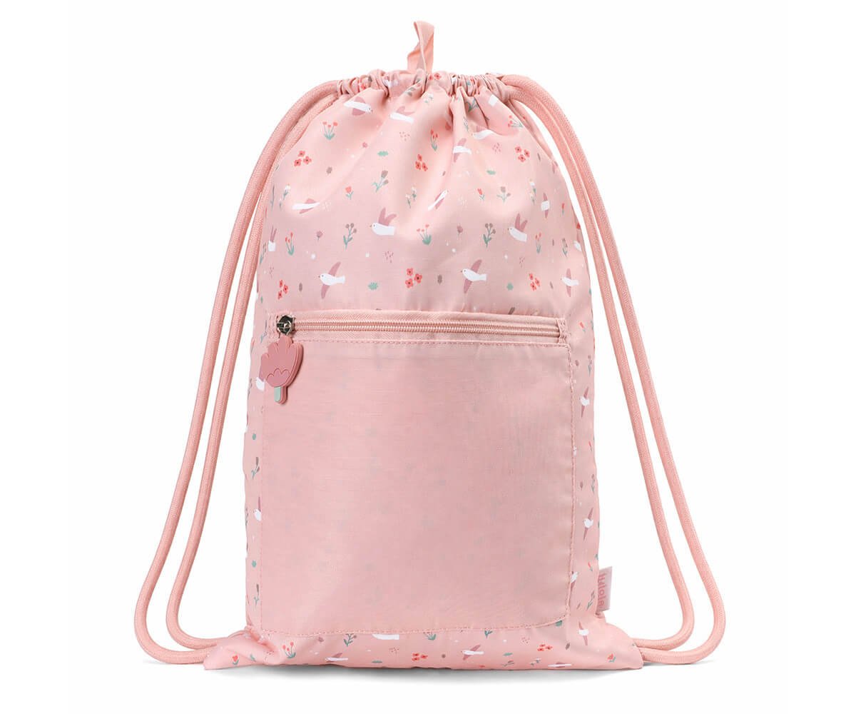 Mochila Saco Impermeable Blossom Birds