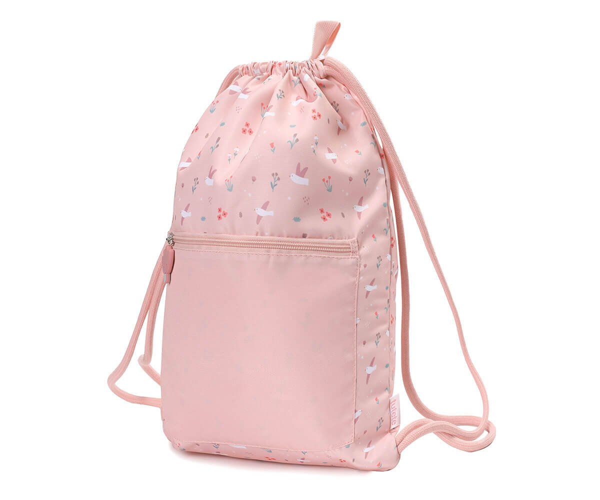 Mochila Saco Impermeable Blossom Birds