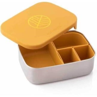 Lunchbox Grande 4 Organizadores Mostaza