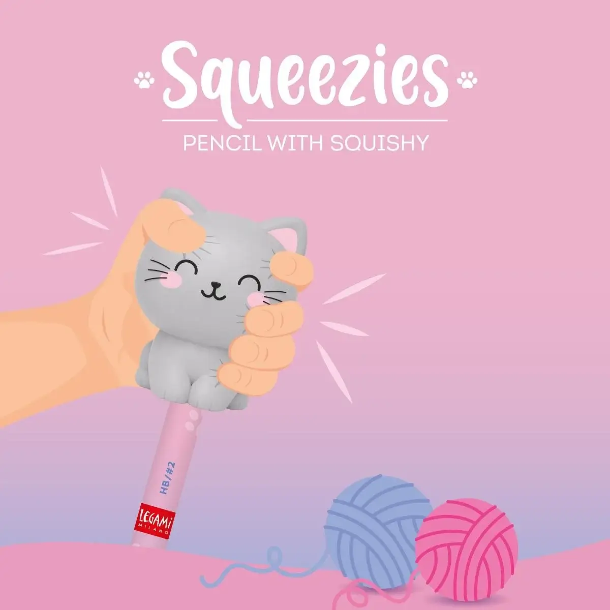 Lápiz con Squishy Kitty
