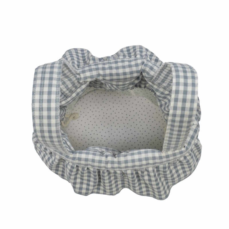 Bolso Bucket Praliné Vichy Matcha